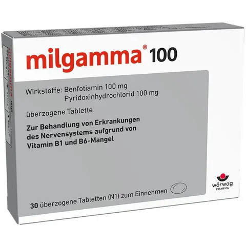 Milgamma 100 mg überzogene Tabletten – 04847294 – Bild 1