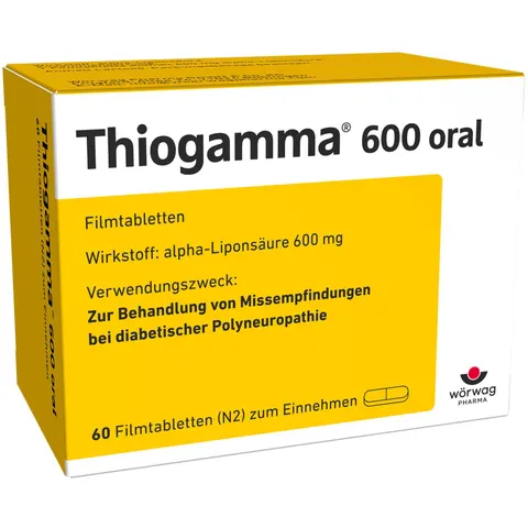 Thiogamma 600 oral – 04972013 – Bild 1
