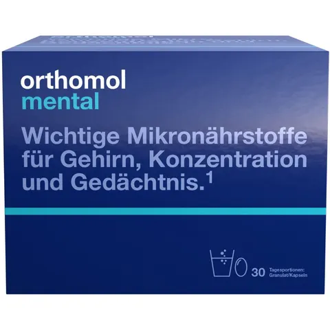 Orthomol Mental Granulat/Kapseln – Bild 1