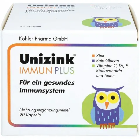 Unizink Immun Plus Kapseln – 05489514 – Bild 1