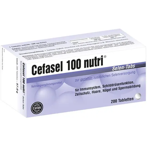 Cefasel 100 nutri Selen Tabs Tabletten – 07008795 – Bild 1