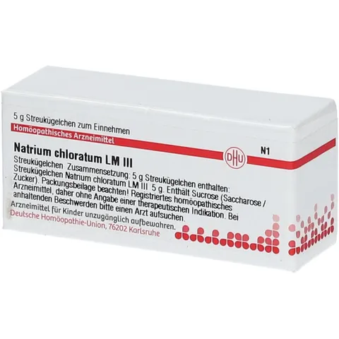 DHU Lm Natrium Chloratum Iii Globuli – Bild 1