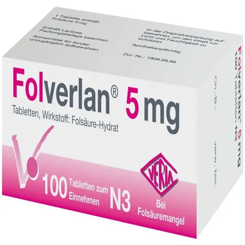Folverlan 5 mg Tabletten – 07712850 – Bild 1