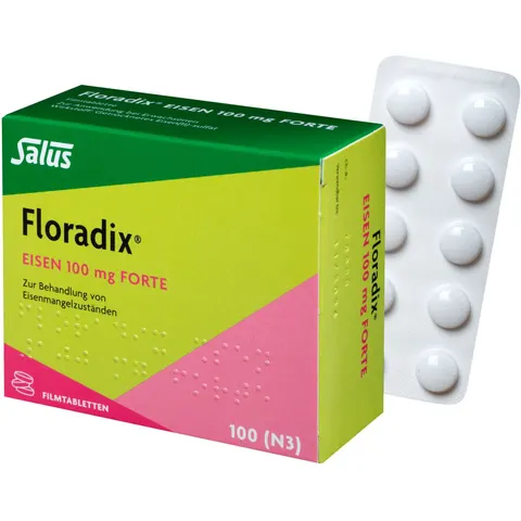 Floradix Eisen 100mg forte – 07798314 – Bild 1
