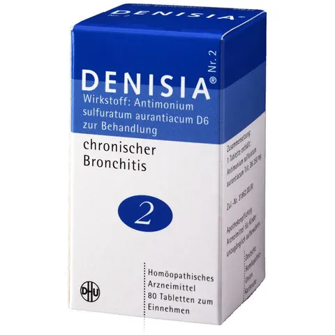 DHU Denisia 2 chronische Bronchitis Tabletten – Bild 1