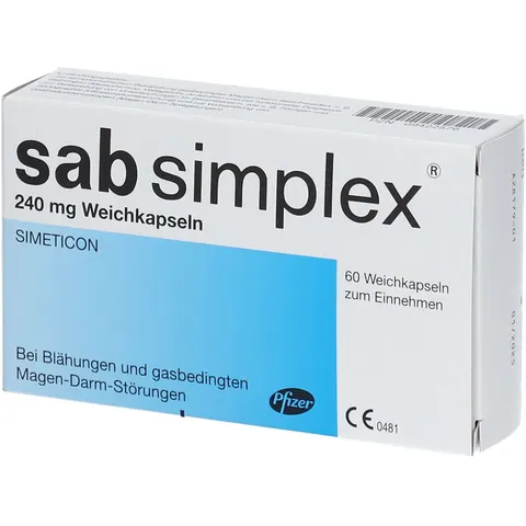 Sab simplex 240 mg Weichkapseln – 09422576 – Bild 1