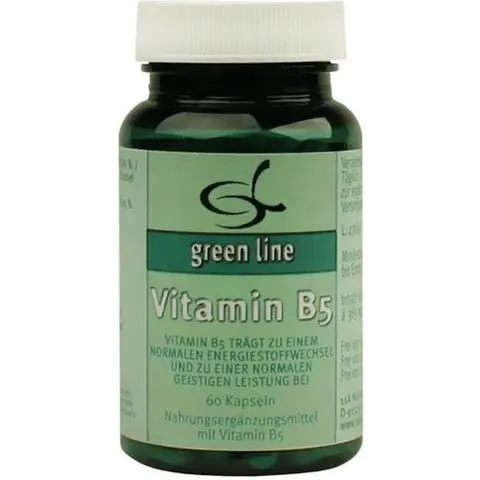 Nutritheke Vitamin B5 Kapseln 60 St – Bild 1