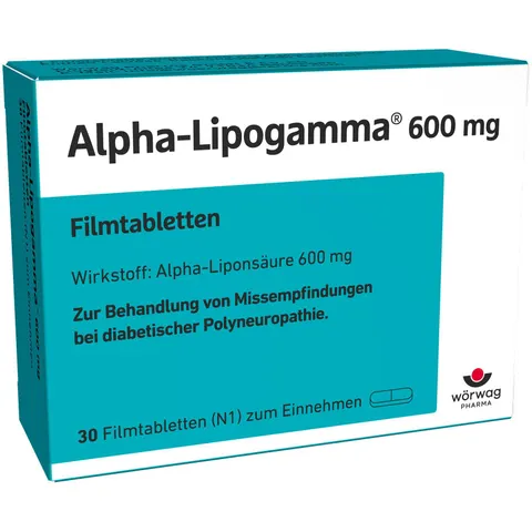 Alpha Lipogamma 600mg – 10109100 – Bild 1