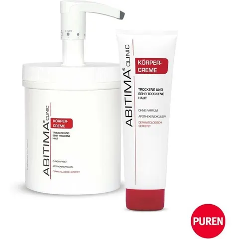Abitima Clinic Körpercreme mit Dosierspender – Bild 1