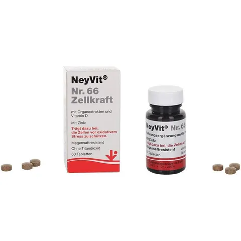 vitOrgan NeyVit No.66 Cell Power Tablets 60pcs. – Bild 1