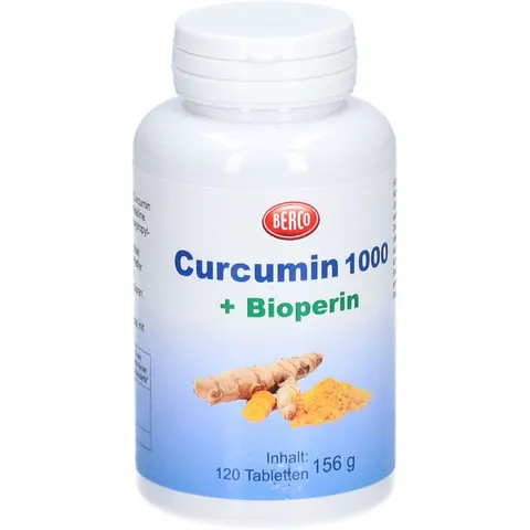 Curcumin 1000+Bioperin Berco Tabletten 120 St – Bild 1