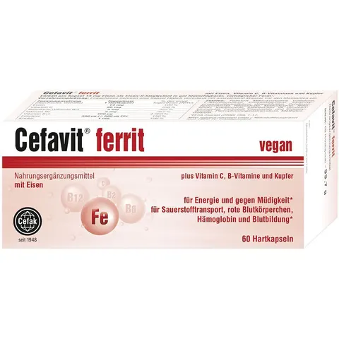 Cefavit ferrit Hartkapseln – Bild 1