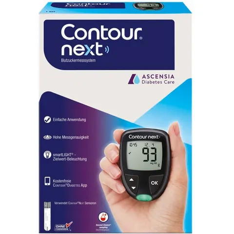 Contour Next Neu Set Blutzuckermessgerät mg/dl – Bild 1