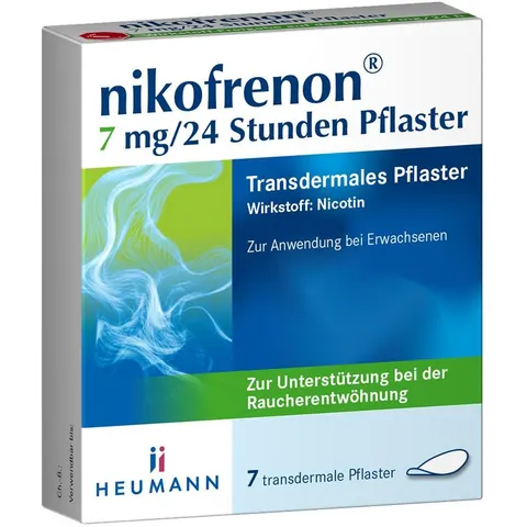 Nikofrenon 7 mg/24 Stunden Pflaster – 15993202 – Bild 1