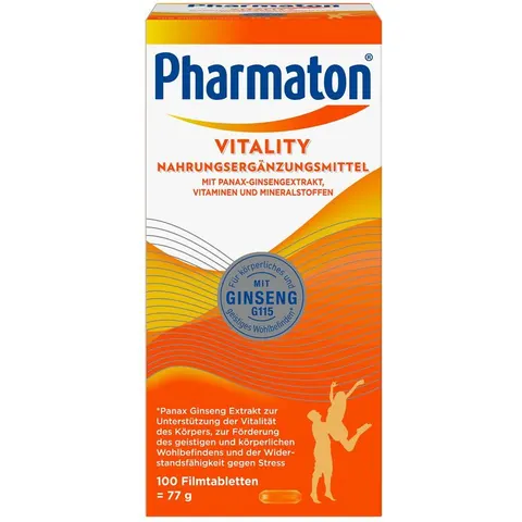 Pharmaton Vitality Filmtabletten – Bild 1