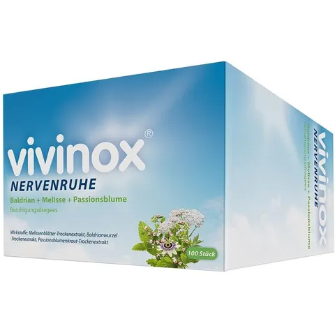 Vivinox Nervenruhe Beruhigungsdragees – Bild 1