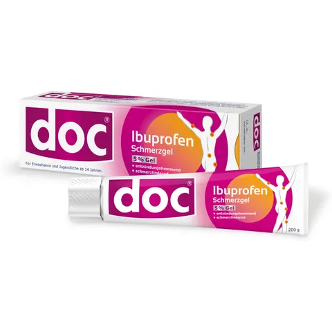 Doc Ibuprofen Schmerzgel 5% – 18017171 – Bild 1