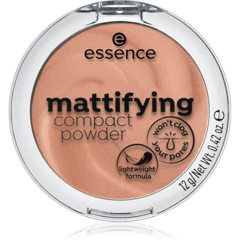 essence mattifying compact powder 02 - soft beige – afbeelding 1