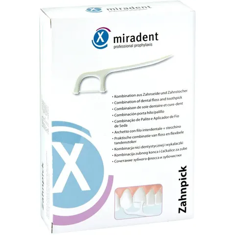 Miradent Zahnseidensticks Zahnpick – Bild 1