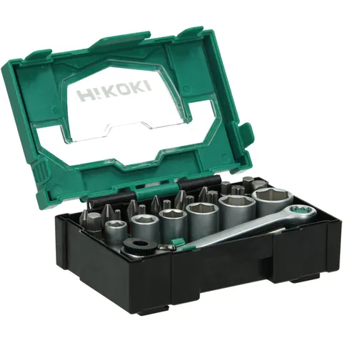 HiKOKI 24-delige bit-/doppenset (BOX I) - 40030020 – afbeelding 1