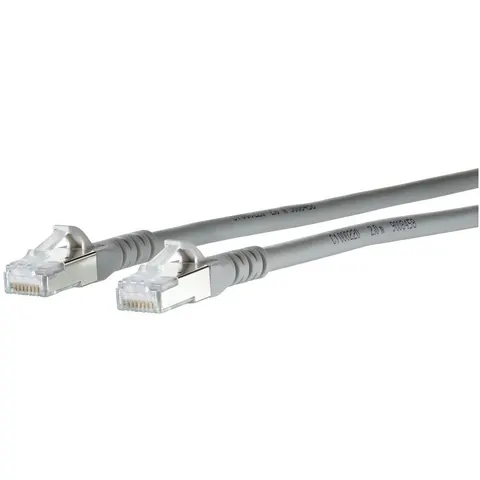 Metz Connect 130845B033-E Câble patch réseau Cat 6a S/FTP blindé 20 m – image 1