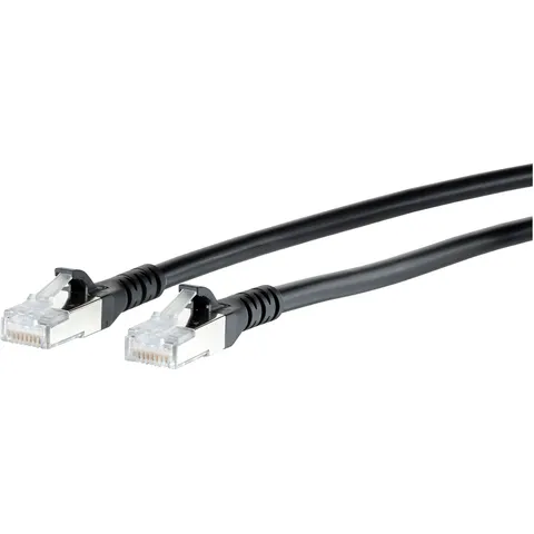 BTR NETCOM - Cat6A netwerkkabel - Zwart - 10 meter – afbeelding 1