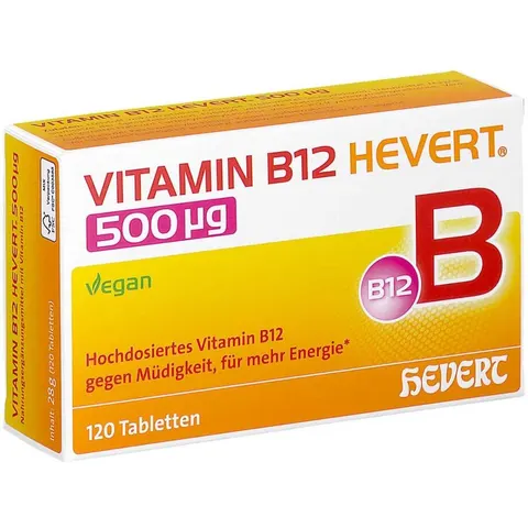 Vitamin B12 Hevert 500 Μg Tabletten – 19733320 – Bild 1