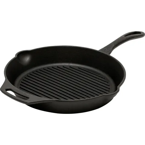 Poêle à feu pour grill gp30 avec manche – image 1