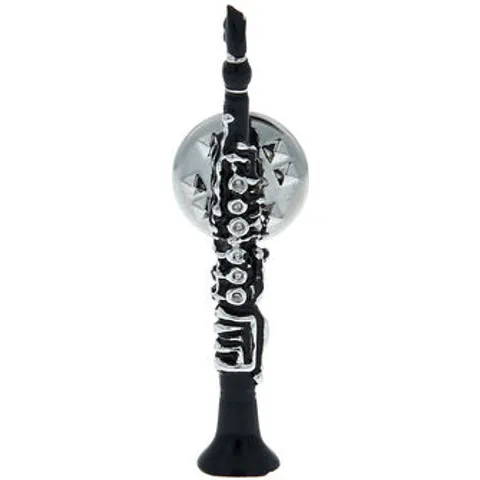 ART Pin Clarinet Black/Rhodiniert – immagine 1