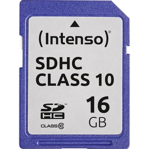 Intenso SD Card 16GB Class10 – Bild 1