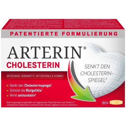 Arterin Cholesterin Tabletten 90 St – Bild 1