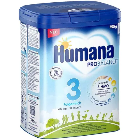 Humana Probalance Folgemilch 3 M.5hmo Pulver – Bild 1