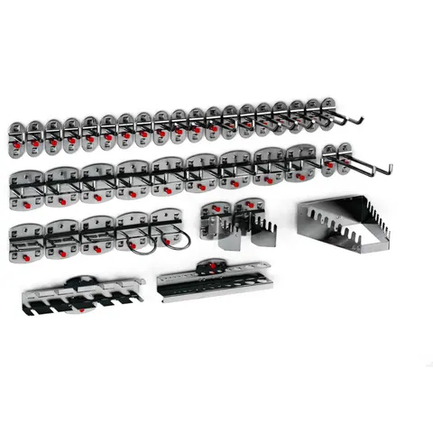 Kappes Systeme Kappes ®RasterPlan Werkzeughaltersortiment 40-tlg. Anthrazitgrau – Bild 1