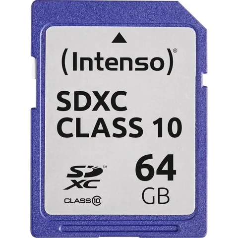 Intenso SD Card 64GB SDXC Class10 – Bild 1