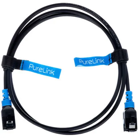 PureLink FI-PC100-010 Cat.6a Cable 1.0m nero – immagine 1