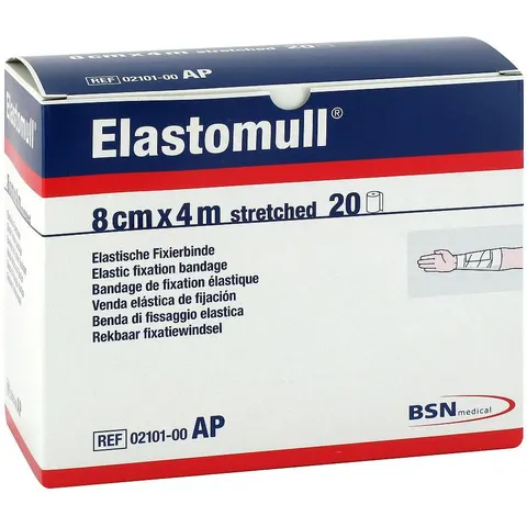 Elastomull 4mx8cm Binden Cpc – Bild 1