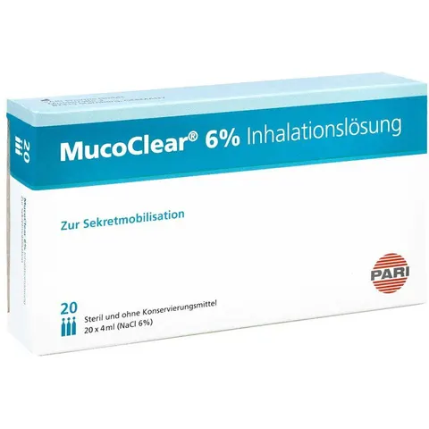 Mucoclear 6% Nacl Inhalationslösung – Bild 1