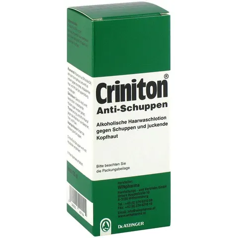 Criniton Anti Schuppen Lösung – Bild 1