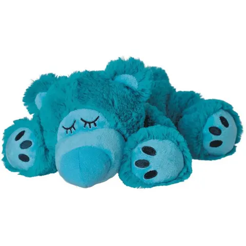 Wärme Stofftier Sleepy Bear türkis – Bild 1