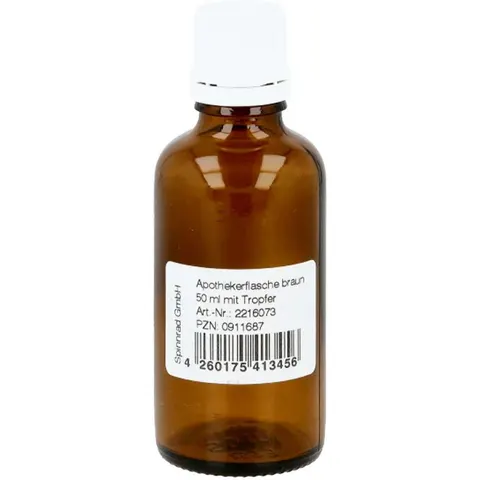 Apothekerflasche Braun 50 Ml – Bild 1