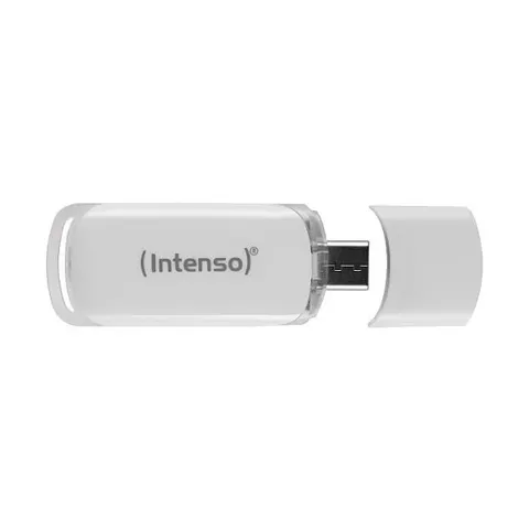 Intenso Flash Line - 128GB – Weiß – Bild 1