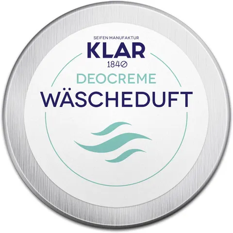65g KLAR Deocreme Wäscheduft – Bild 1