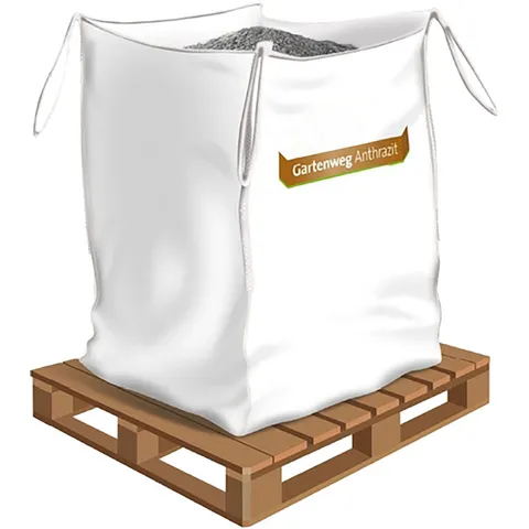 Weitere Big Bag Gartenweg anthrazit 750 kg – Bild 1
