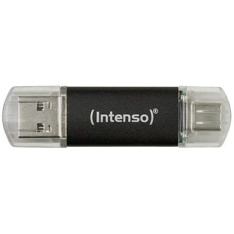 Pendrive USB 3.2 Twist Line 32GB (Negro) - INTENSO – imagen 1