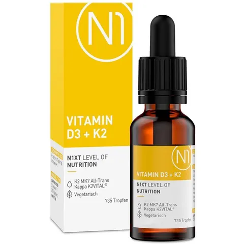 N1 Vitamin D3+k2 Tropfen – Bild 1
