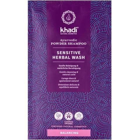 Khadi champu polvo cabello sensible 50 gr – imagen 1