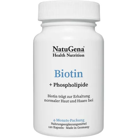 NatuGena Biotin + Phospholipide vegane Kapseln – Bild 1