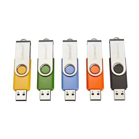 (Intenso) Basic Line USB stick - 32GB - USB 2.0 - Multipack 5 x 32GB (3503585) – afbeelding 1