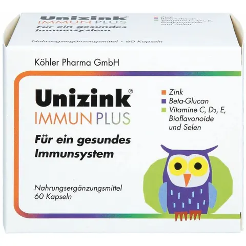 Unizink Immun Plus Kapseln – 05489336 – Bild 1