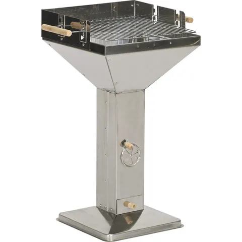 TrendLine Trichtergrill Miami Edelstahl – Bild 1